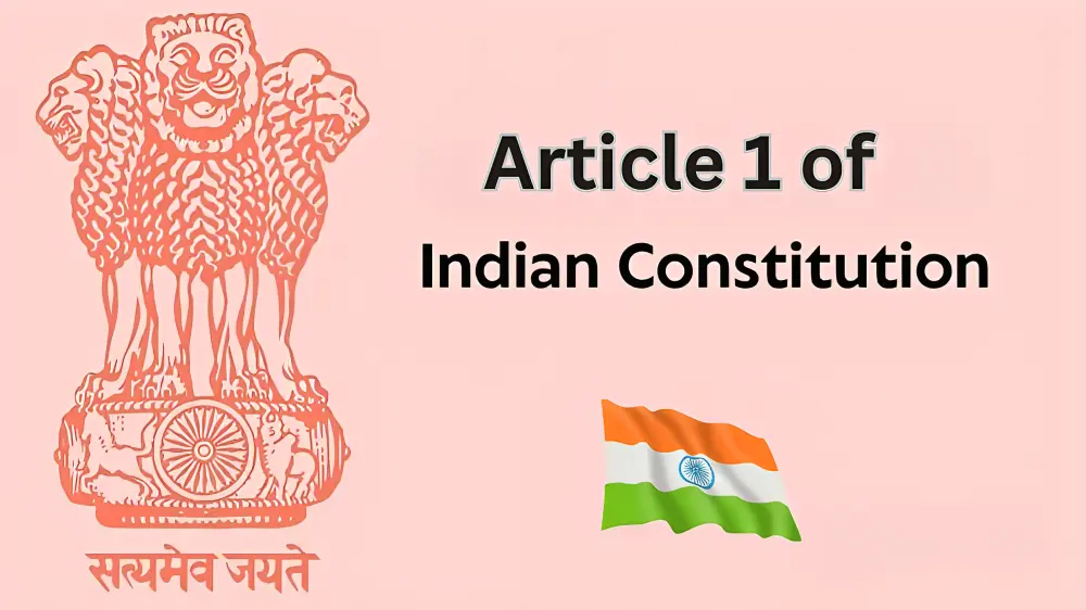 Article 1 of Indian Constitution