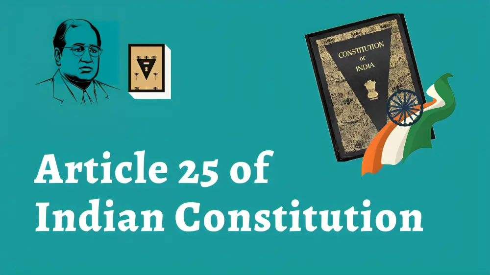 Article 25 of Indian Constitution