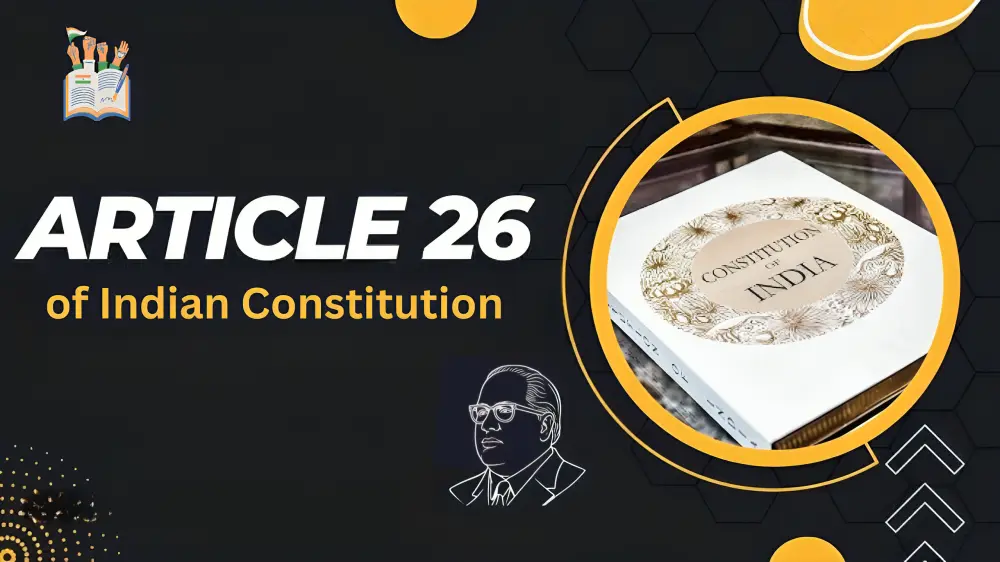 Article 26 of Indian Constitution