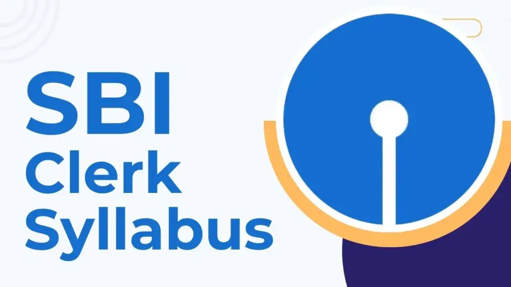 sbi clerk syllabus